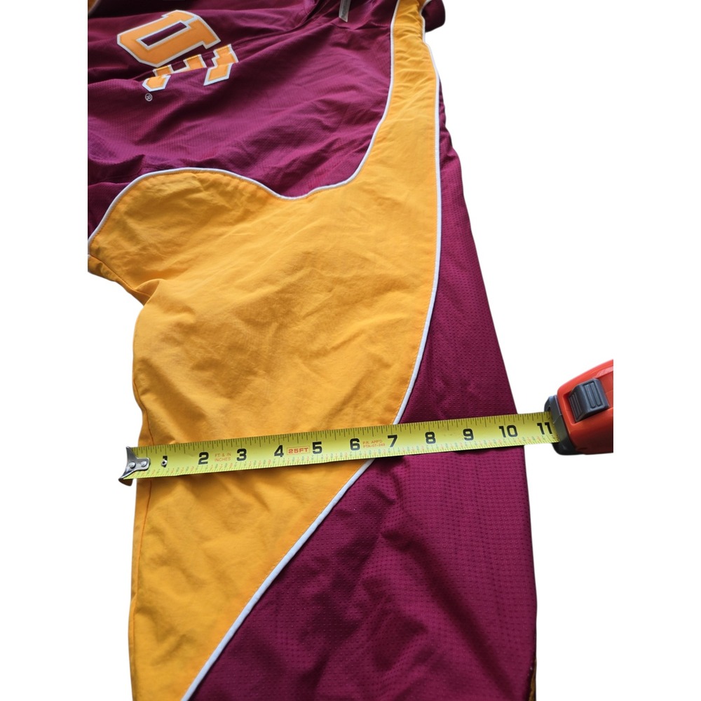 Majestic USC Trojans Bomber Jacket Mens XL Cardinal Gold Full Zip NCAA Vintage - Picture 7 of 16